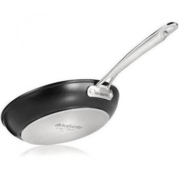 Cazuela profesional original de Brabantia, 24 cm, tapa de cristal, inducción, antiadherente
