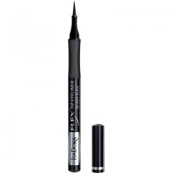 IsaDora Delineador de Ojos Flex Tip 80 Deep Black 1,2 ml