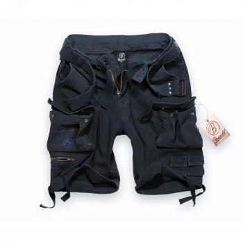 Brandit Savage Vintage Cargo Shorts - Black 7XL for Men