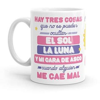 Taza Original Resistente al Microondas y Lavavajillas - Hay Tres Cosas que No Se Pueden...