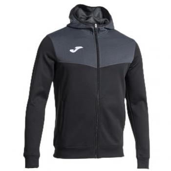 Joma Campus Street Full Zip Hoodie for Men - Black