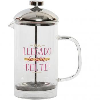 TETERA CRISTAL BOROSILICATO