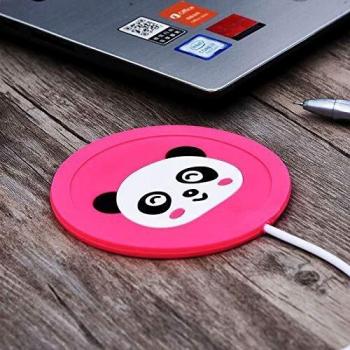 Taza Calentadora USB Panda Rosa
