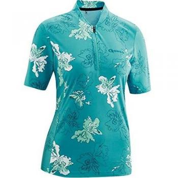 Camisa de Ciclismo para Dama Bondasca de Poliéster Azul Talla 38