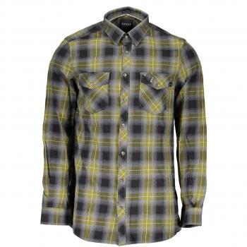 Guess Jeans Green Cotton Long Sleeve Shirt with Print - S