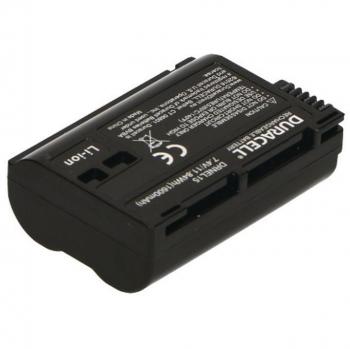 Duracell Batería de Ión de Litio EN-EL15C para Cámara/Grabadora, 2250 mAh, Compatible con Nikon