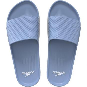 Chanclas Speedo Entry Slide mujer color azul claro - talla 40.5