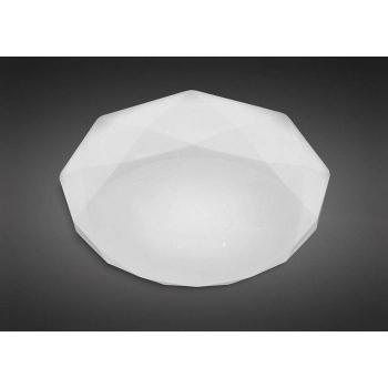 Plafón LED Diamante 30W 3000K, 3000lm, acrílico blanco