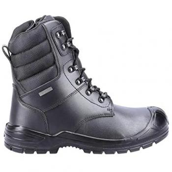 Amblers Safety 240 Waterproof Leather Safety Boots - Black - Size UK 8