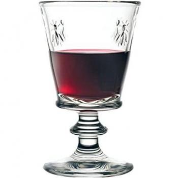 Copa de Vino Abeille 24 cl, Set de 6 - La Rochère, Transparente y Resistente