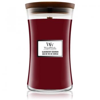 Vela Grande WoodWick de Bourbon de Saúco 609.5 g