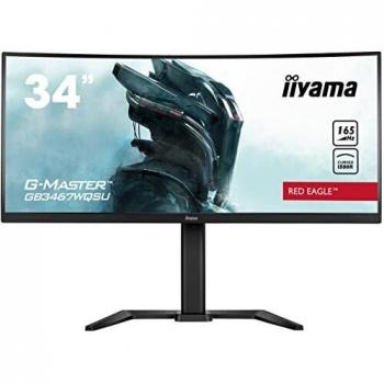 Iiyama G-MASTER RED EAGLE GB3467WQSU-B5 34 LED UWQHD 165Hz FreeSync Premium Curved Monitor