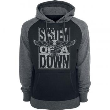 System Of A Down Stacked Eagle Sudadera con capucha negro/gris