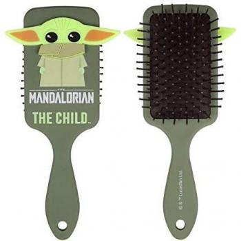 Cerdá Cepillo de Pelo 3D de Baby Yoda-Licencia Oficial Star Wars, Mujeres, Varios, Mediano