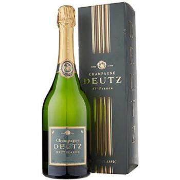 Deutz Brut Classic Champagne Non Vintage with Gift Pack, 75 cl