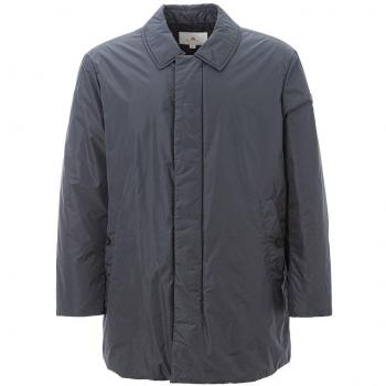 Peuterey Sleek Gray Padded Waterproof Trench Coat - Men's Jacket - Size XXL