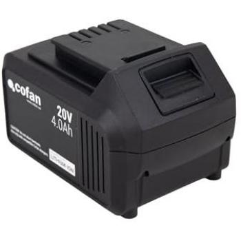 Batería Recargable de Litio Li-Ion 20V 4.0Ah para Herramientas Eléctricas Cofan con Protección Electrónica Integral y Sistema Indicador de Carga