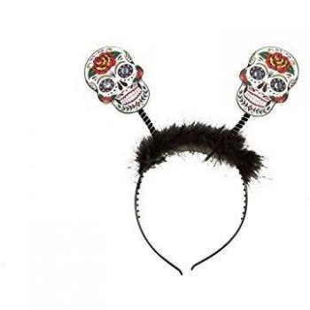 Viving Disfraces Viving Disfraces 204489 Tiaras de Halloween Día de los Muertos