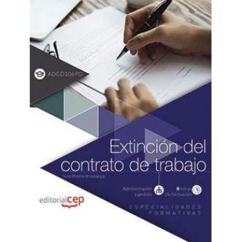 Extinción del contrato de trabajo
