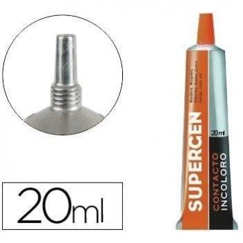Supergen - Pegamento trasparente 20ml, paquete de 24 unidades