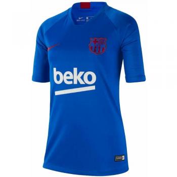 Nike FCB Y Nk BRT Strk Top SS Short Sleeve, Unisex niños, Lyon Blue/Noble Red, L
