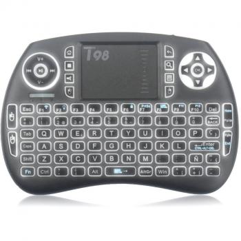 Zenoplige Mini Teclado inalámbrico Tastiera 2,4 GHz Diseño Español