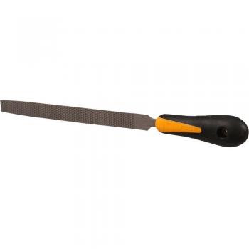 Escofina media caña mango bimaterial basta 200 mm