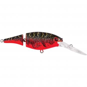 Berkley LEURRE FLOTTANT Flicker SHAD Jointed - 7CM - 8.5, per Unit, Red Tiger, 7, Floating, 2-2.75