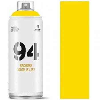 Spray Pintura Mate MTN94 400 ml - Amarillo Claro RV-1021