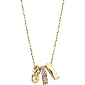 Colgante de Plata Dorada Florencia de Durán Exquse 00510866