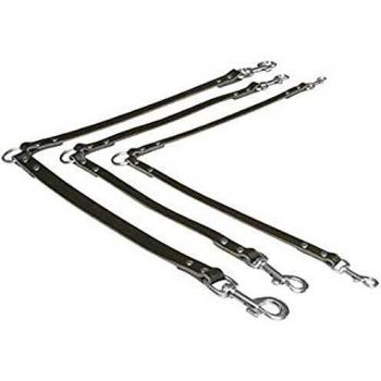 TRIXIE Acoplador parejas Basic, M-L, 35 cm/18 mm, Negro, Perro
