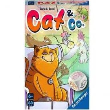 RAVENSBURGER Cat&Co Travel Games, 12x4x18 cm