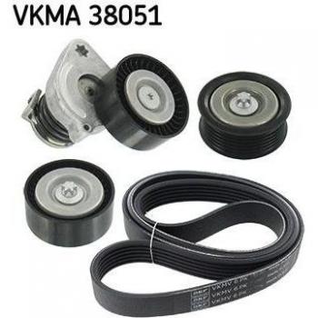 Juego de correas trapezoidales con rodillos SKF VKMA 38051