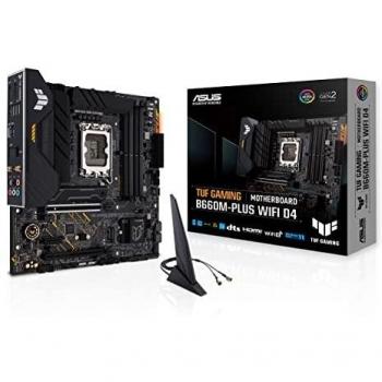ASUS TUF GAMING B660M-PLUS WIFI D4 - Placa base mATX Intel B660 LGA 1700