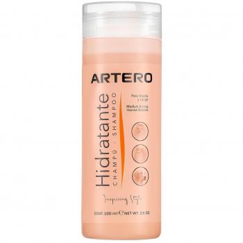 Artero - Champú Hidratante para Perros y Gatos de Pelo Medio y Largo, Apagado, Enredado o Seco - 100 ml