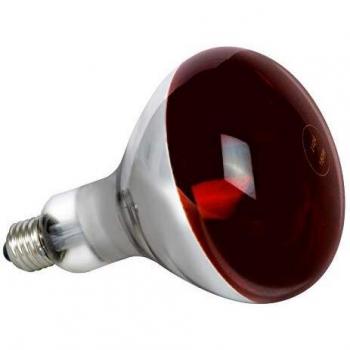 Lámpara Reflectora Infrarroja Sylvania E27 250W 125mm Roja