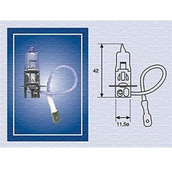 Lámpara de Faro Antiniebla MAGNETI MARELLI 002554100000, 24V, 70W