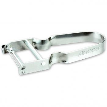 Arcos Gadgets Profesionales, Pelador de Frutas Pelador de Verdura, Acero Inoxidable Cromado, Color Plata