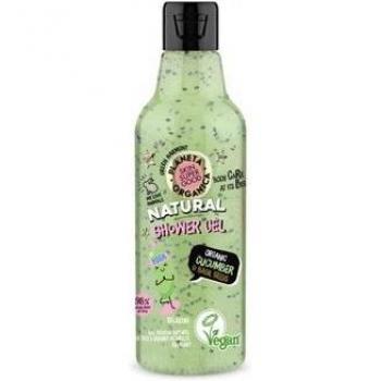 Gel de Baño Natural Pepino Orgánico y Semillas de Albahaca