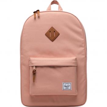 Mochila Herschel Heritage Beige para Mujeres, mochila de estilo clásico con compartimento principal con cierre de cremallera, bolsillo frontal con organizador, correas ajustables y acolchadas, panel trasero acolchado para mayor comodidad y diseño