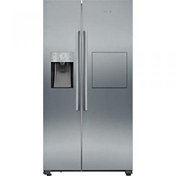 Refrigerador Side by Side Siemens iQ500 KA93GAIEP, 560 L, Acero Inoxidable Antihuellas, Independiente, 178.7 x 90.8 cm