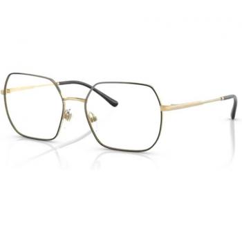 Vogue Eyewear VO4253 col. 352 Women's Geometric Eyeglasses Black/Gold, Polarized, Size 51, Blue Light Block Available