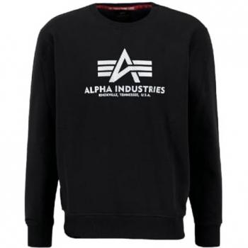 Alpha Industries Basic Carbon Black/Silver Men's Sweatshirt