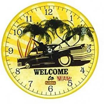 Reloj Adorno Palmeras Pared Colección Vintage Signes Grimalt By SIGRIS Decor And Go 16185