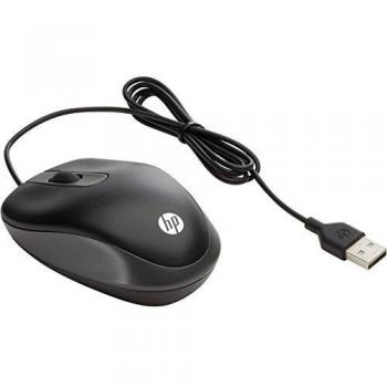 Ratón HP USB Travel Óptico 1000 DPI Ambidiestro Cableado para ZBook y ProBook