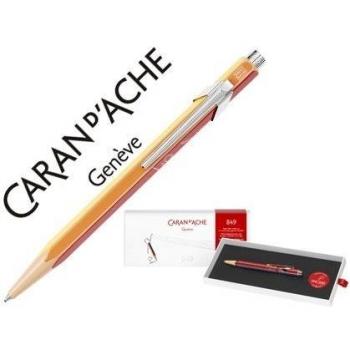 Caran d'ache 849 - Bolígrafo de bola retráctil azul