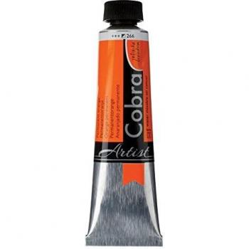 150 ml de aceite - Cobra artista Watermixable - Series 2 - Naranja permanente