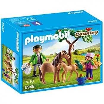PLAYMOBIL Granja de Ponis - Veterinario con Ponis