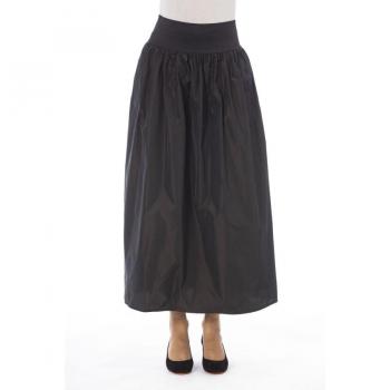 Alpha Studio Brown Polyester Skirt - IT42|M