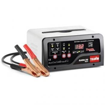 Telwin Alaska 210 - Cargador y motor de arranque para baterías de plomo 12/24V